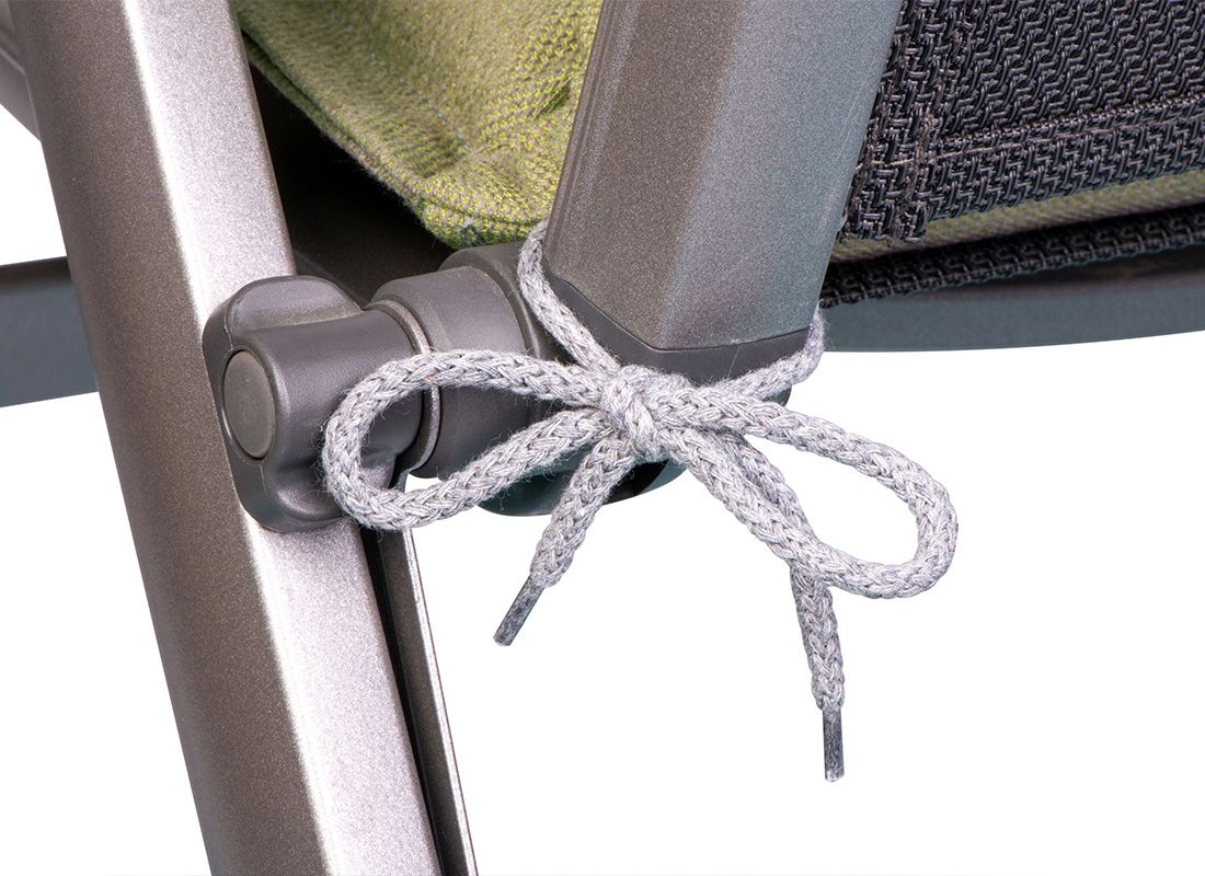 GO-DE Gartenstuhlauflage Niedriglehner 50x100cm Kunstfaser