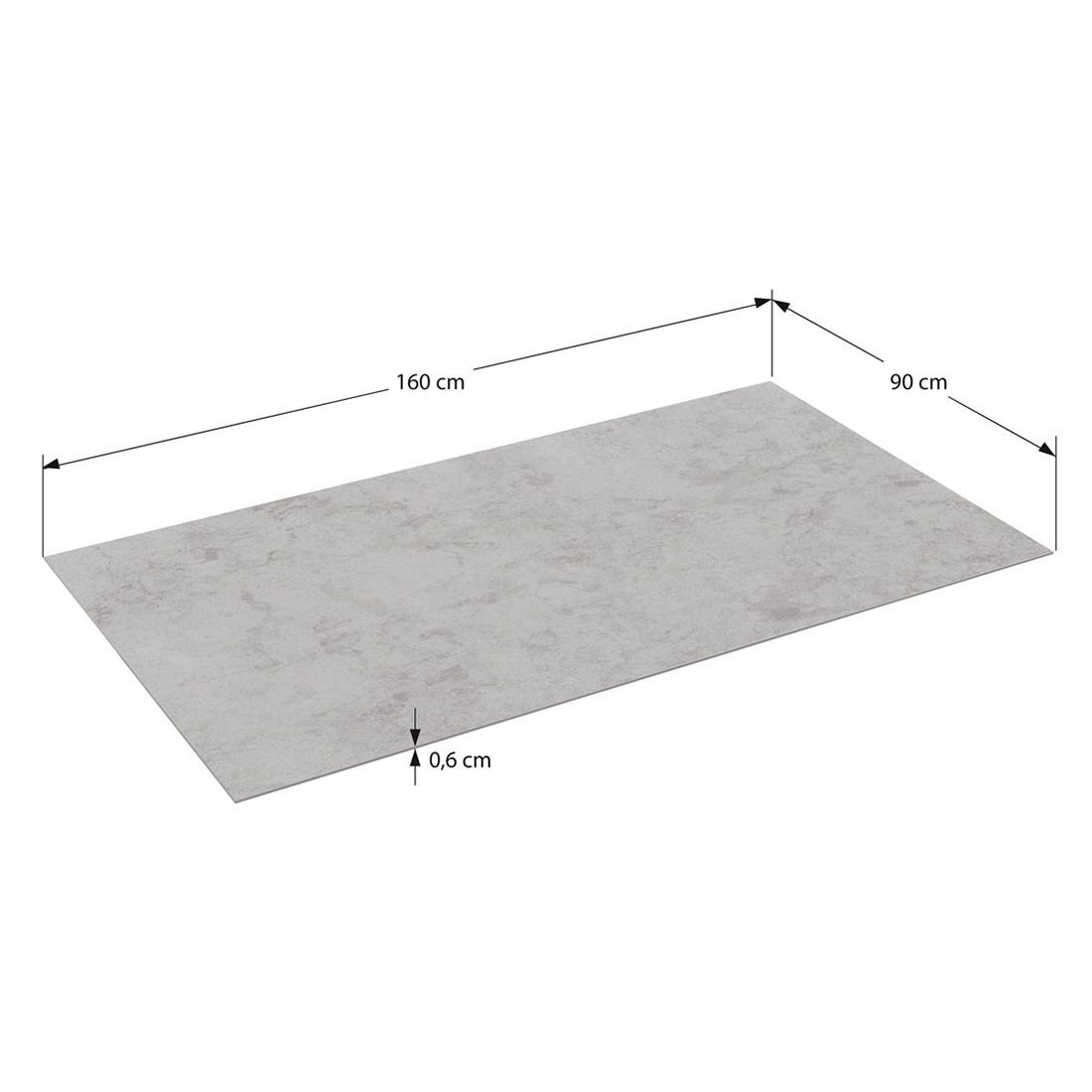 Hartman Aruba Gartenmöbel-Set M (4 Plätze) Tisch 160x90cm