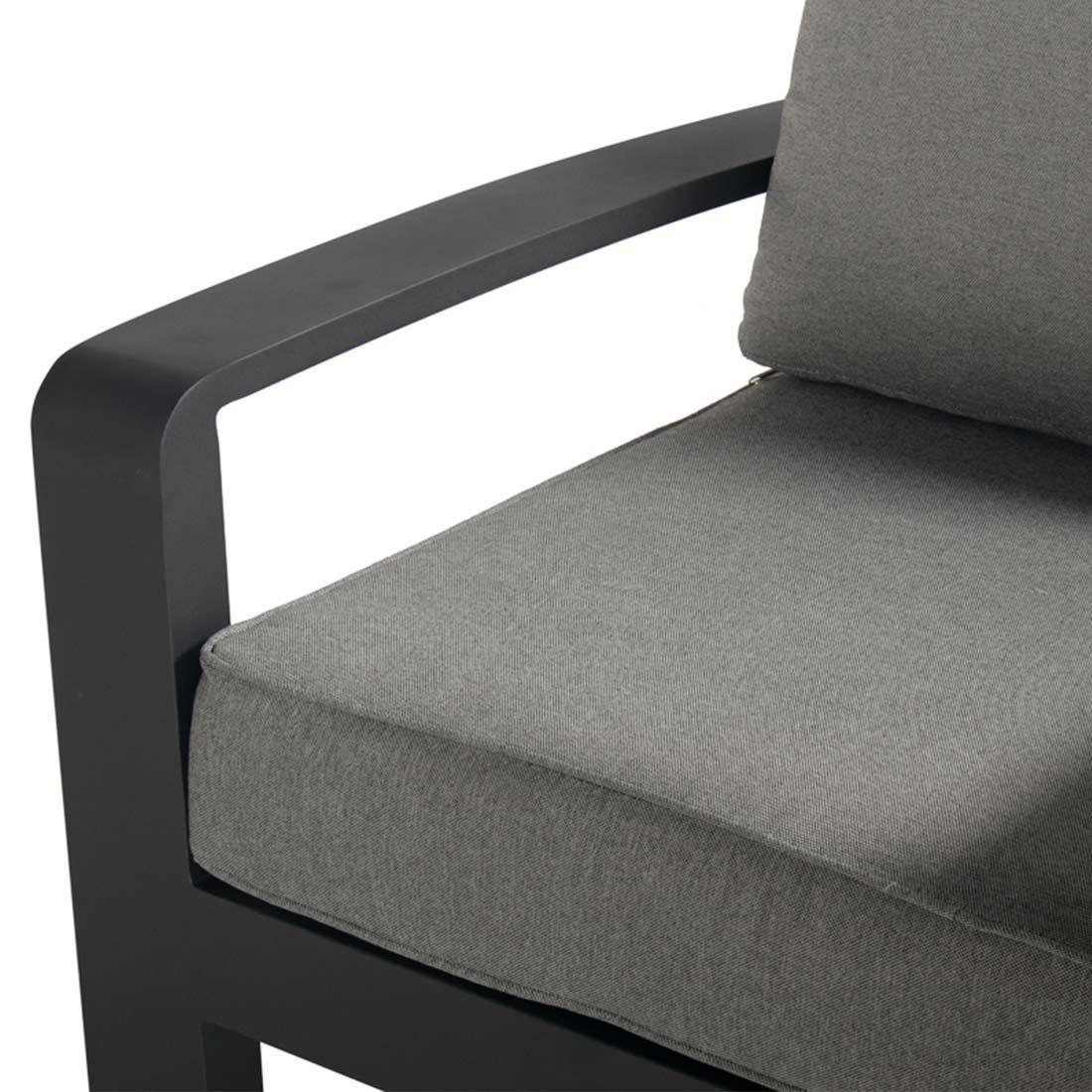 Hartman Aurora Loungesessel inkl. Kissen Aluminium