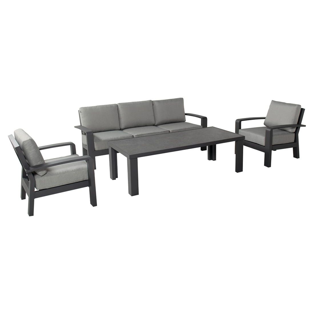 Hartman Aurora Loungesessel inkl. Kissen Aluminium