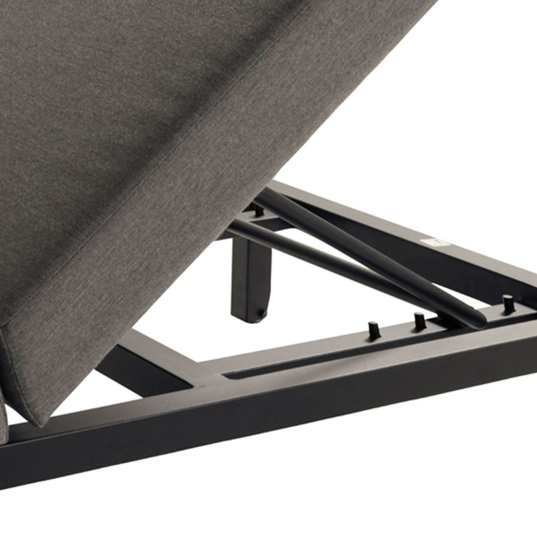 Hartman Eva Gartensofa verstellbar Aluminium/Sunbrella