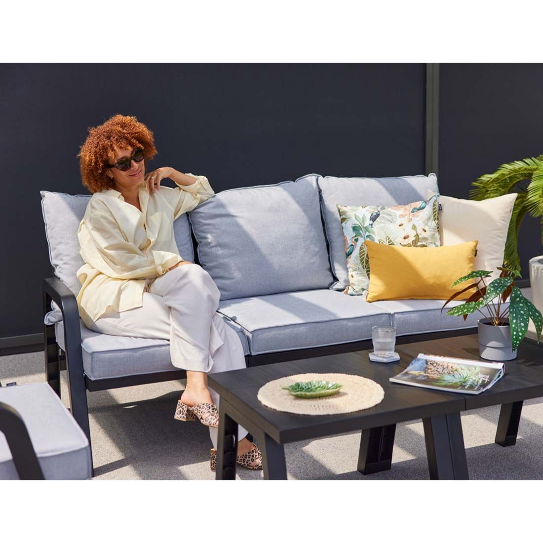 Hartman Ibiza Loungeset Kunststoff/Olefin