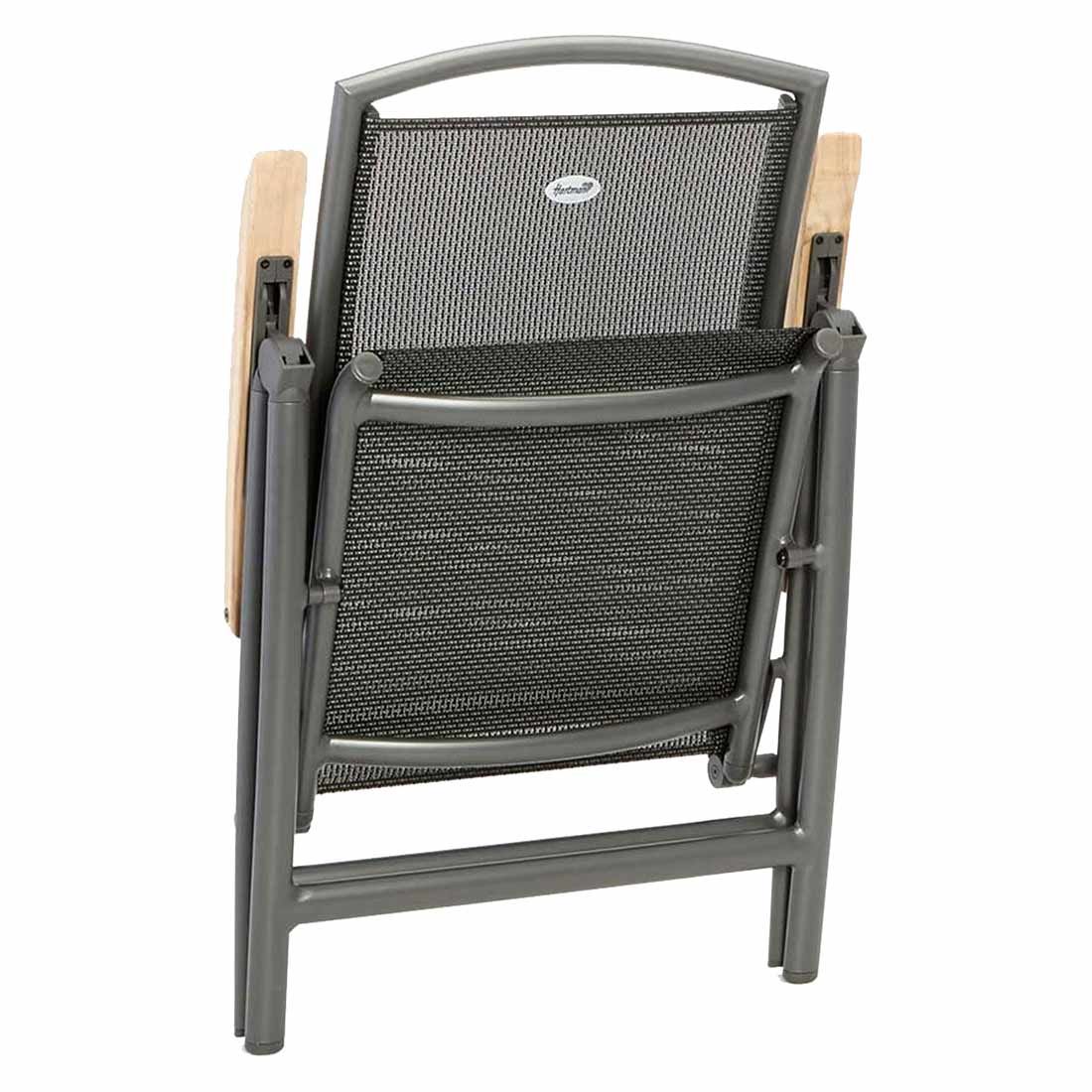 Hartman Raffaelo Gartenmöbel-Set M (4 Plätze) Tisch 160x90cm