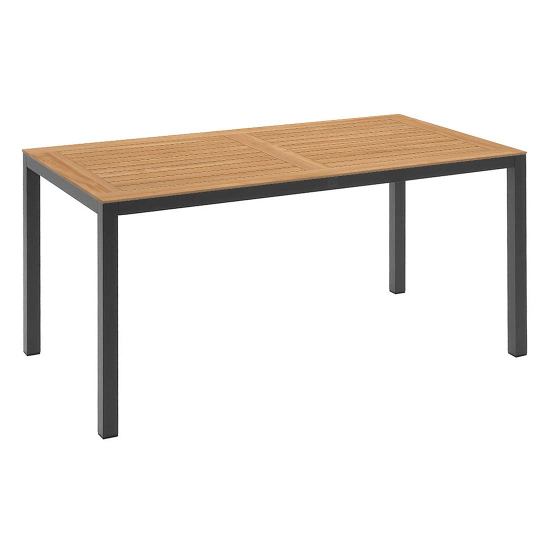Hartman Raffaelo Gartenmöbelset 5-tlg. Tisch 160x90cm Alu/Teak