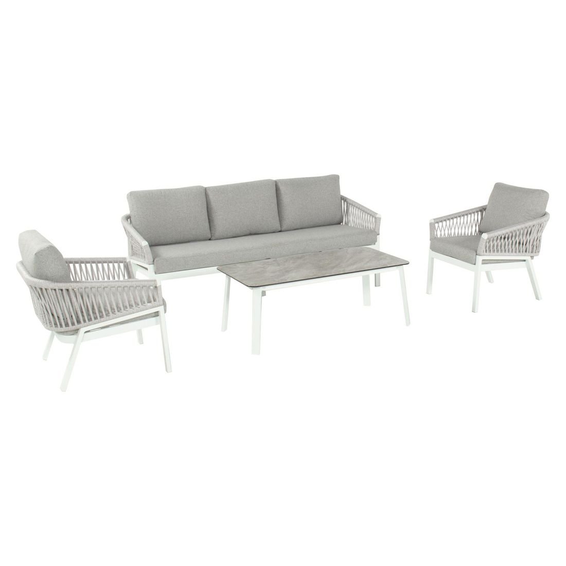 Hartman Rosalie Loungeset inkl. Loungetisch  Rope