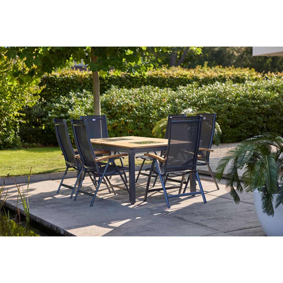 Hartman Salvatore Klappsessel Aluminium/Textilene