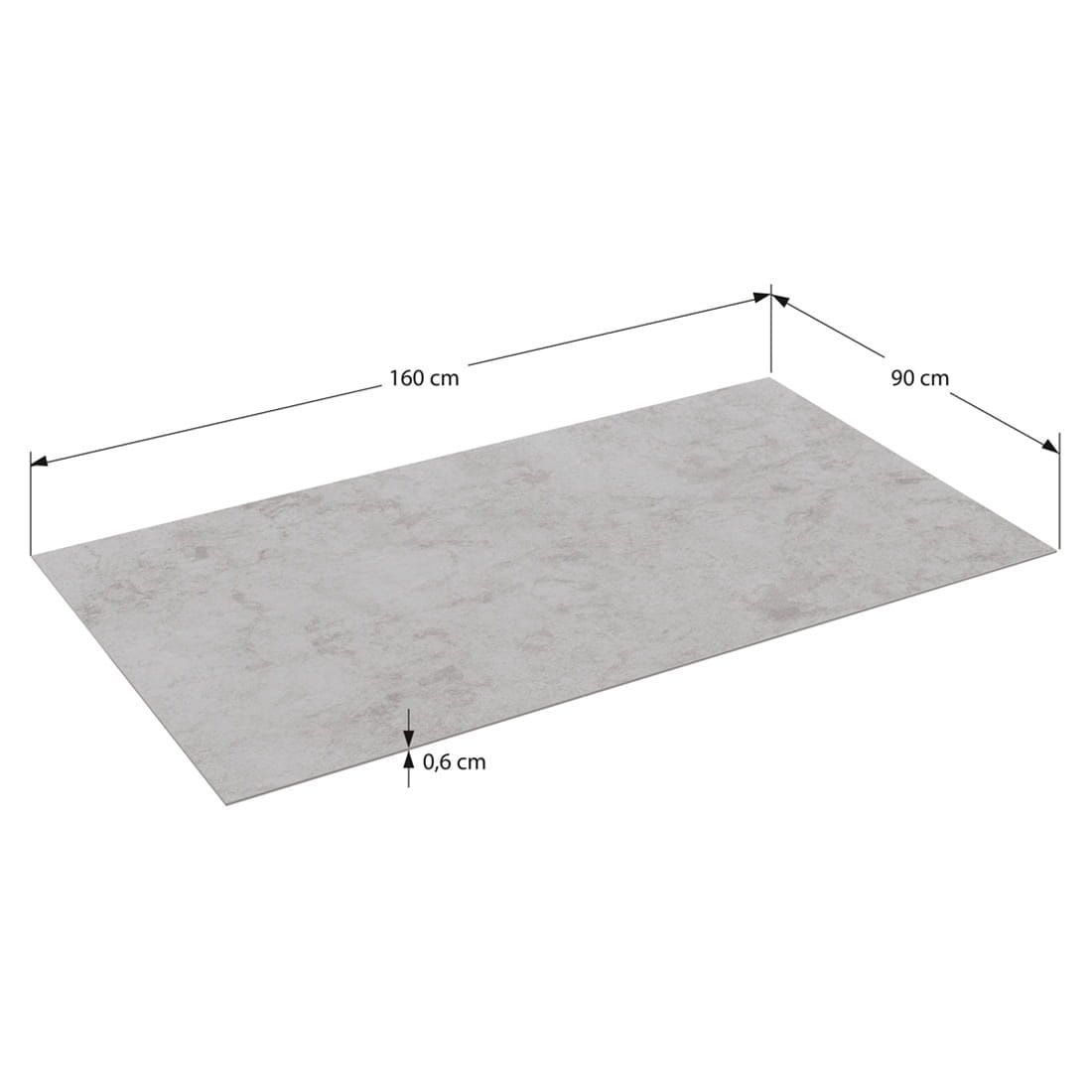Hartman Sitges Gartenmöbelset 5-tlg. mit Tisch 160x90 cm