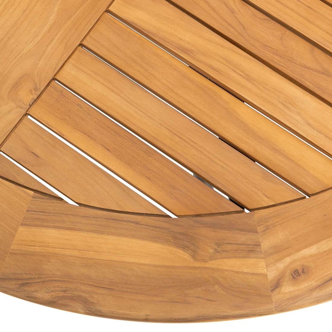 Hartman South Wales Gartentisch Ø120cm Aluminium/Teak