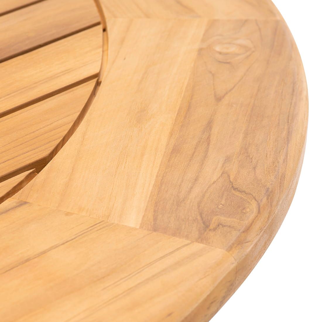 Hartman South Wales Gartentisch Ø120cm Aluminium/Teak