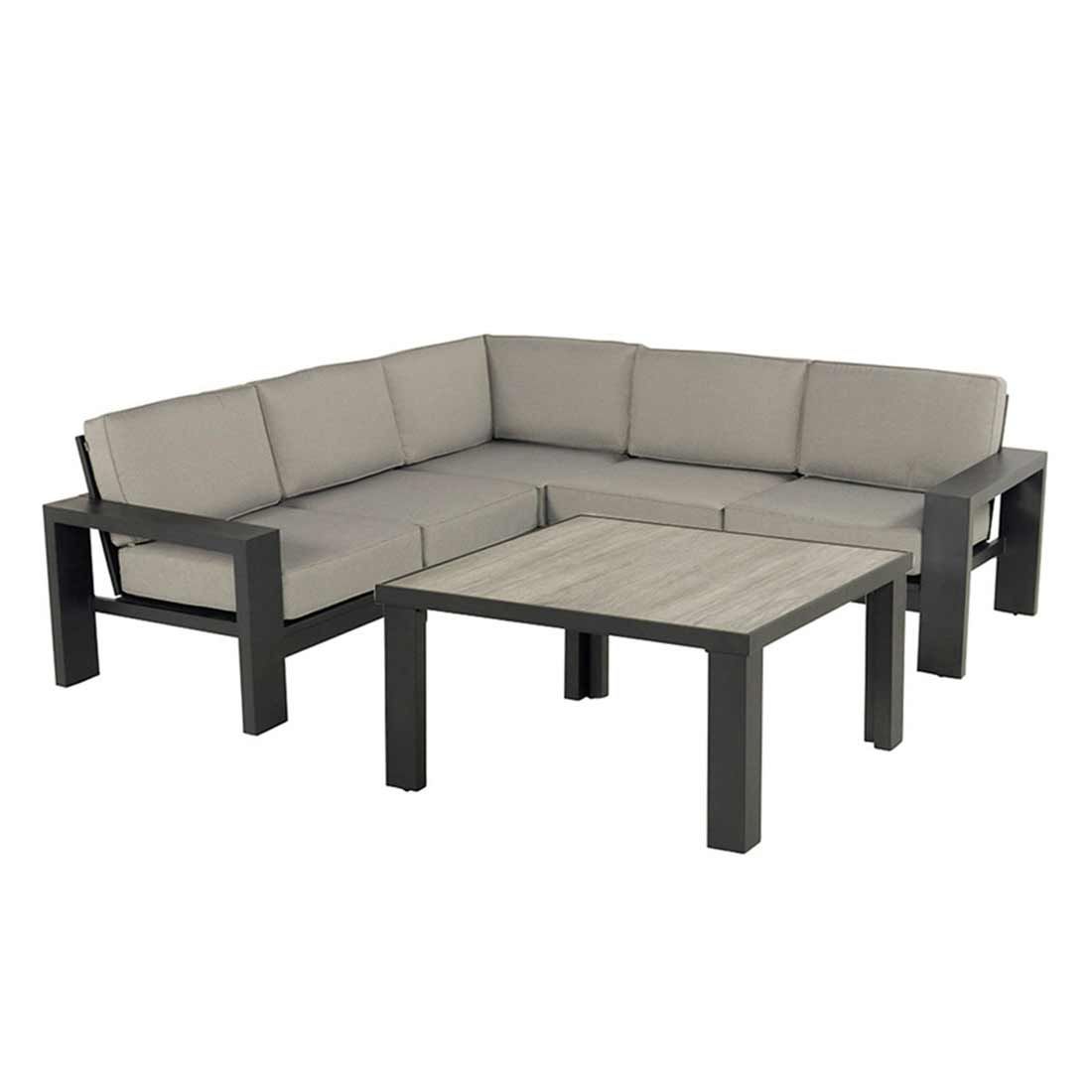 Hartman Titan Ecklounge Aluminium/Polster