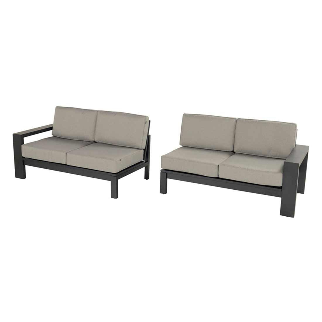 Hartman Titan Ecklounge Aluminium/Polster