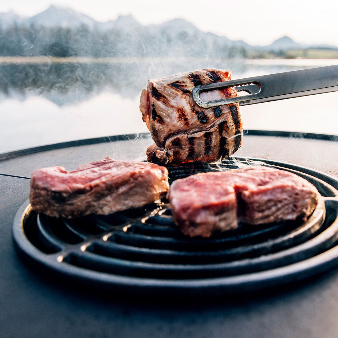 höfats Bowl 70 Grillrost Ø31cm Gusseisen