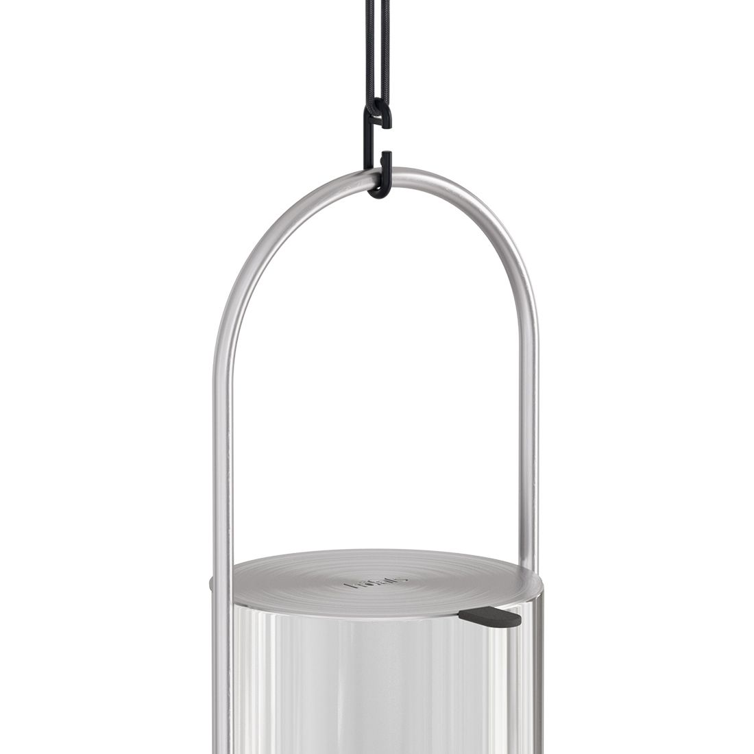 höfats Oval Candle 35 Kerzenhalter Edelstahl/Glas