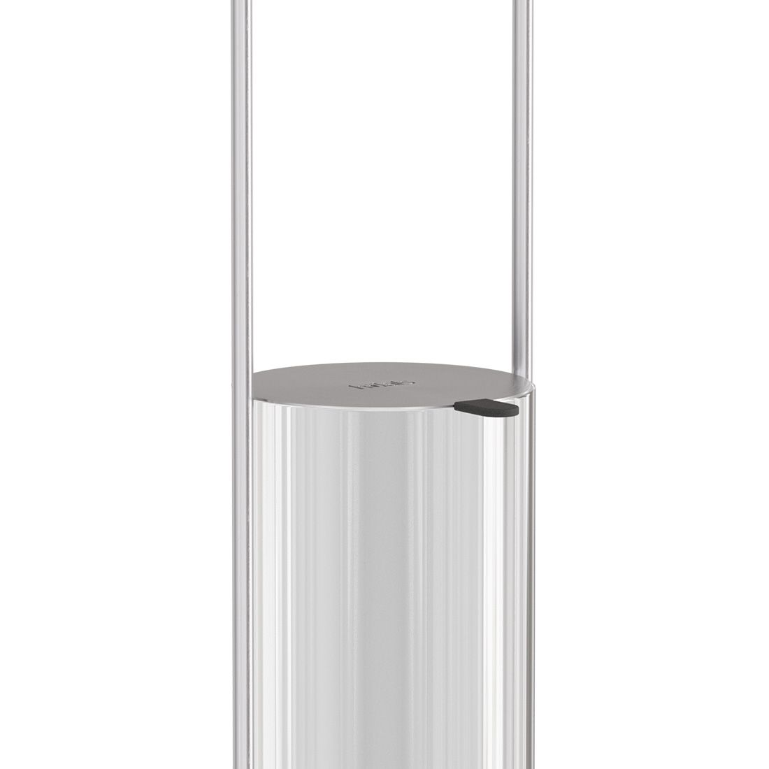höfats Oval Candle 55 Kerzenhalter Edelstahl/Glas