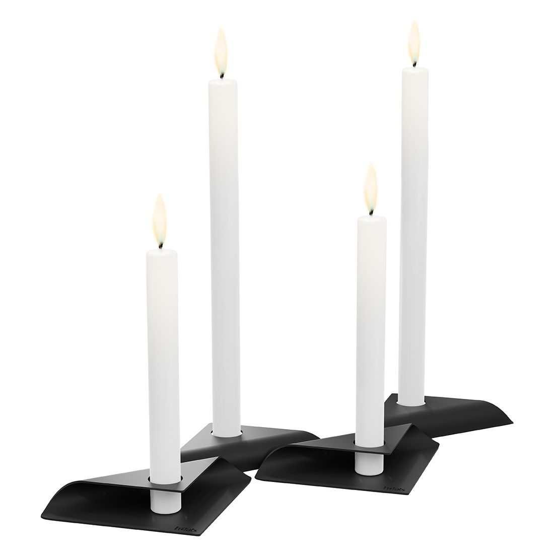 höfats Square Kerzenständer-Set 4-tlg.