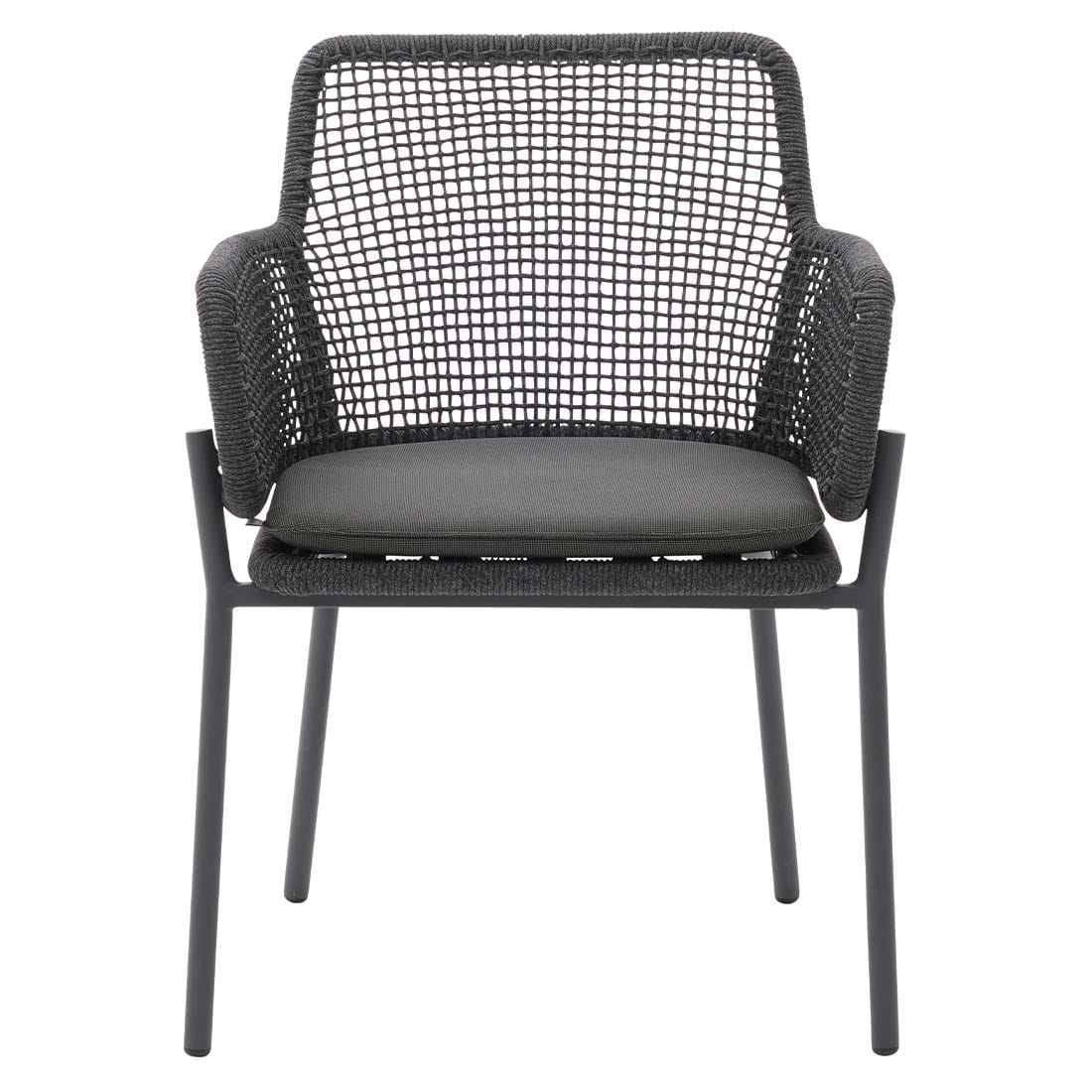Interliving 7002 Armlehnstuhl Aluminium/Rope/Olefin