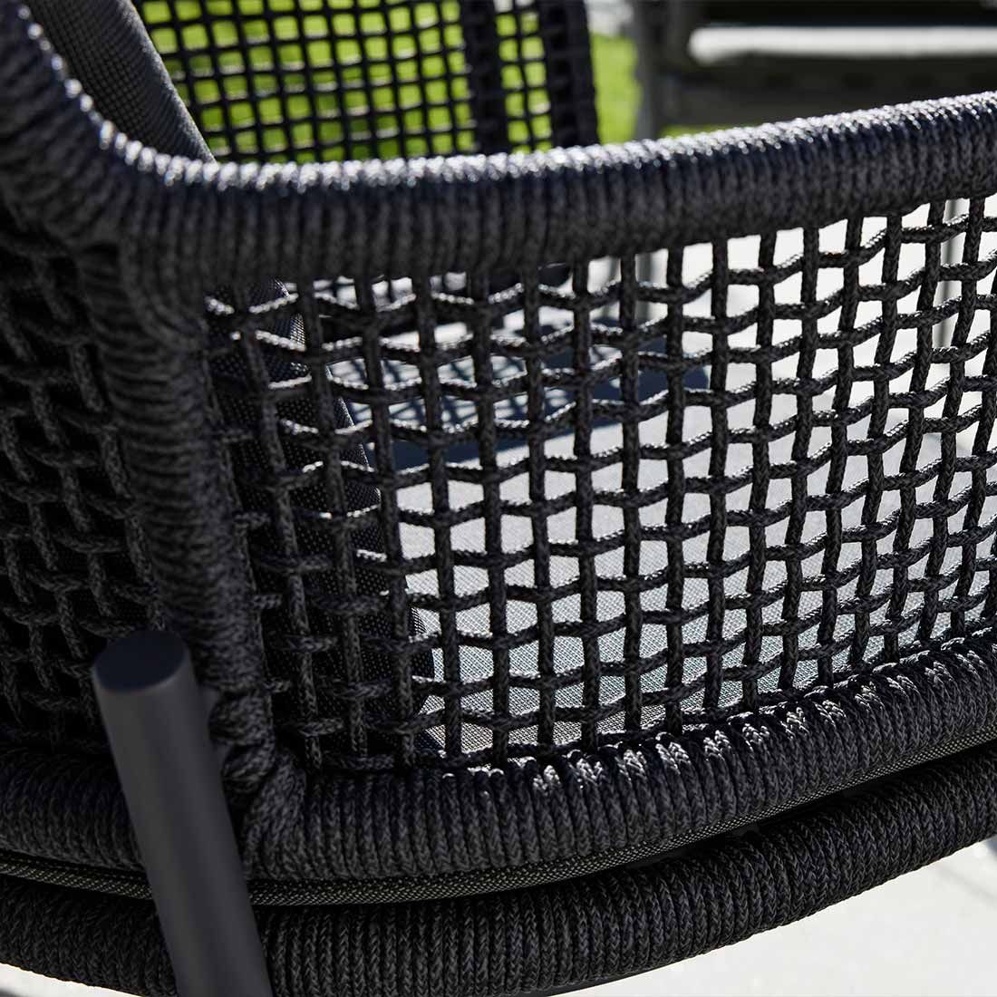 Interliving 7002 Armlehnstuhl Aluminium/Rope/Olefin