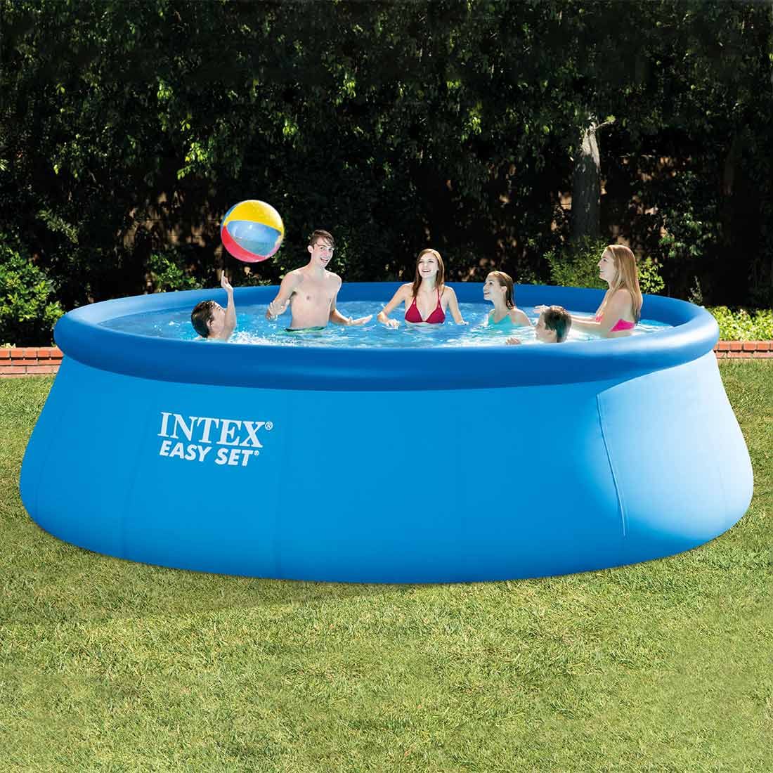 Intex Easy-Set Pool-Set Ø457 cm inkl. GS-Pumpe