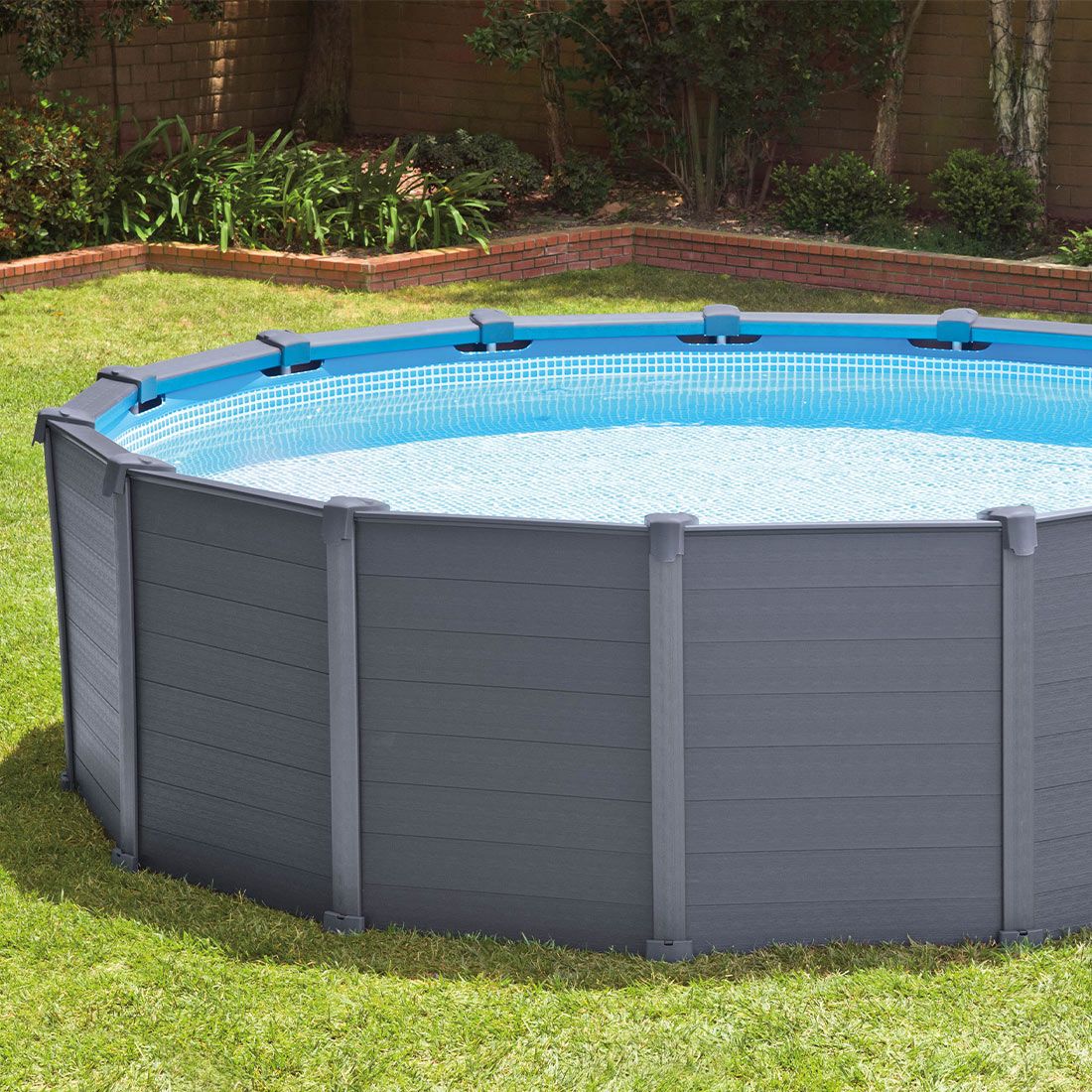 Intex Graphite Panel Pool-Set Ø478x124cm