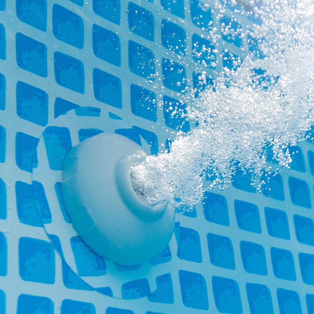 Intex PrismFrame Pool-Set inkl GS-Filterpumpe  Ø427x107cm