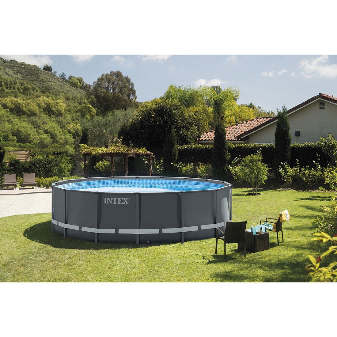 Intex Ultra XTR Frame Pool-Set inkl. Sandfilter Ø549x132cm