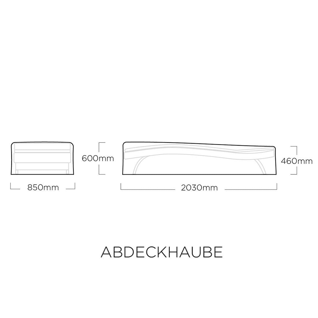 Kettler Gartenliege Schutzhülle Polyester
