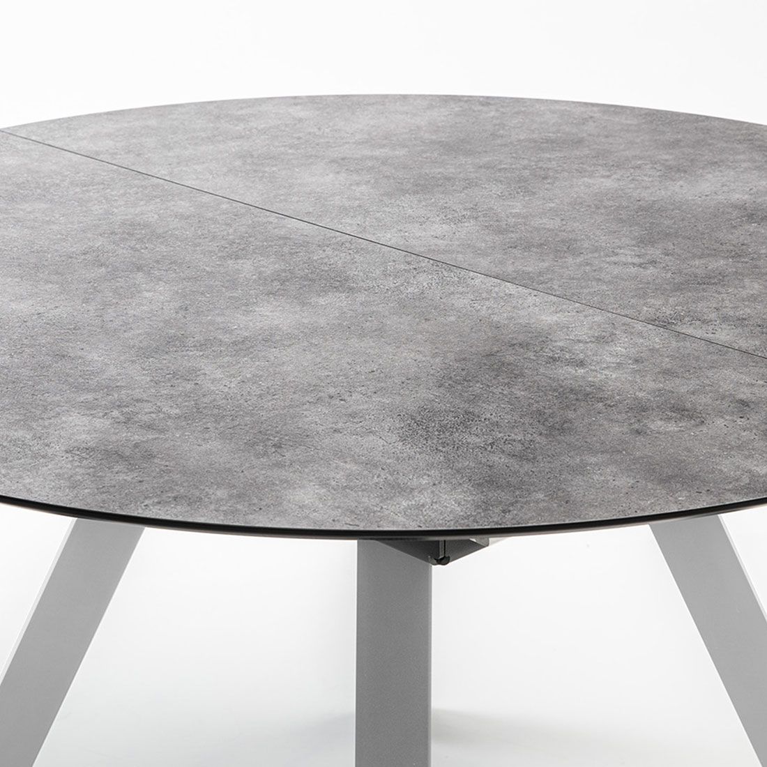 Kettler Ausziehtisch 120/170x120cm Aluminium/HPL