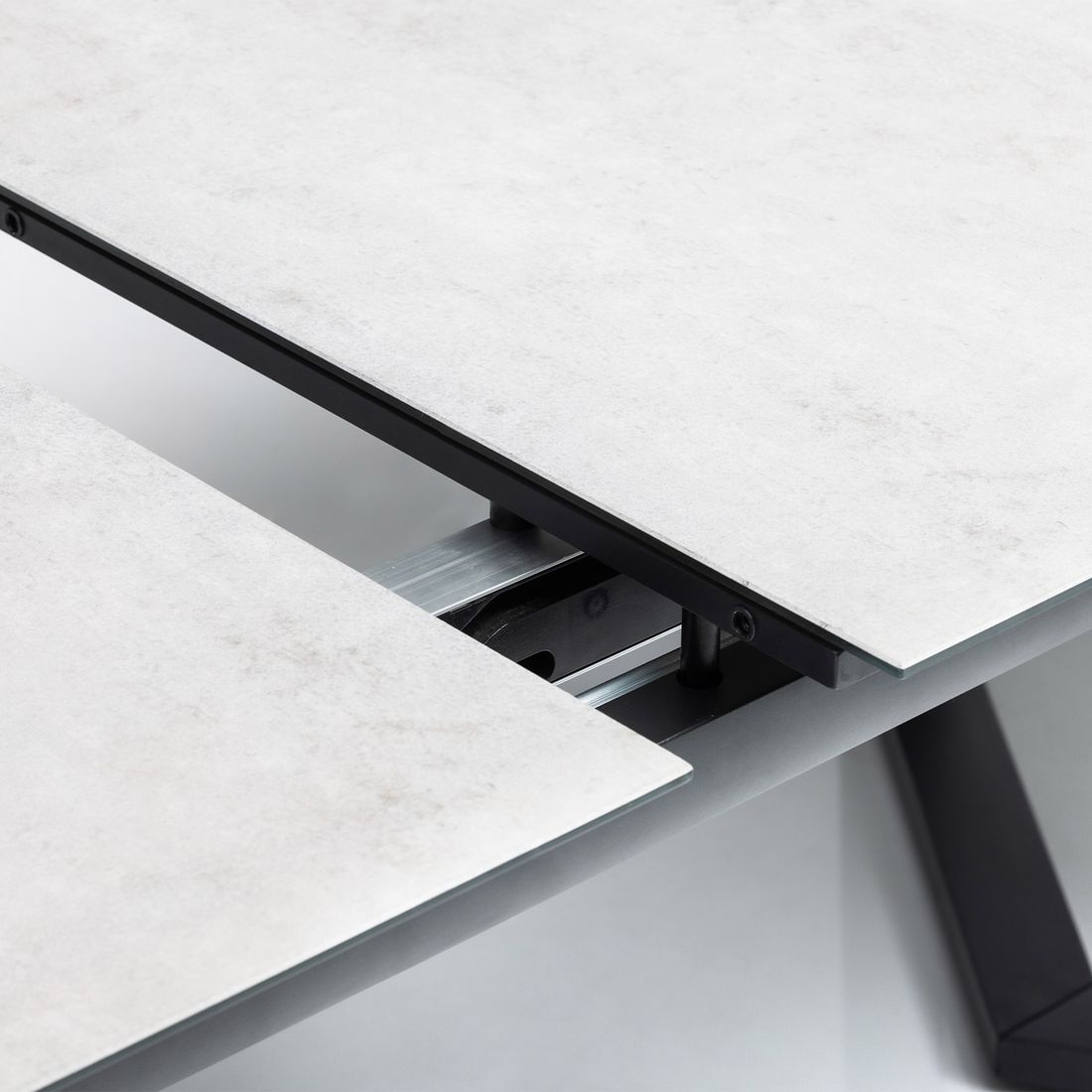 Kettler Ausziehtisch 200/260x95cm Aluminium/Glaskeramik