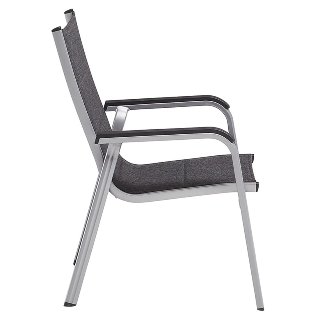 Kettler Basic Plus Padded Gartenmöbel-Set M  verstellbar (4 Plätze) Tisch 160x90cm