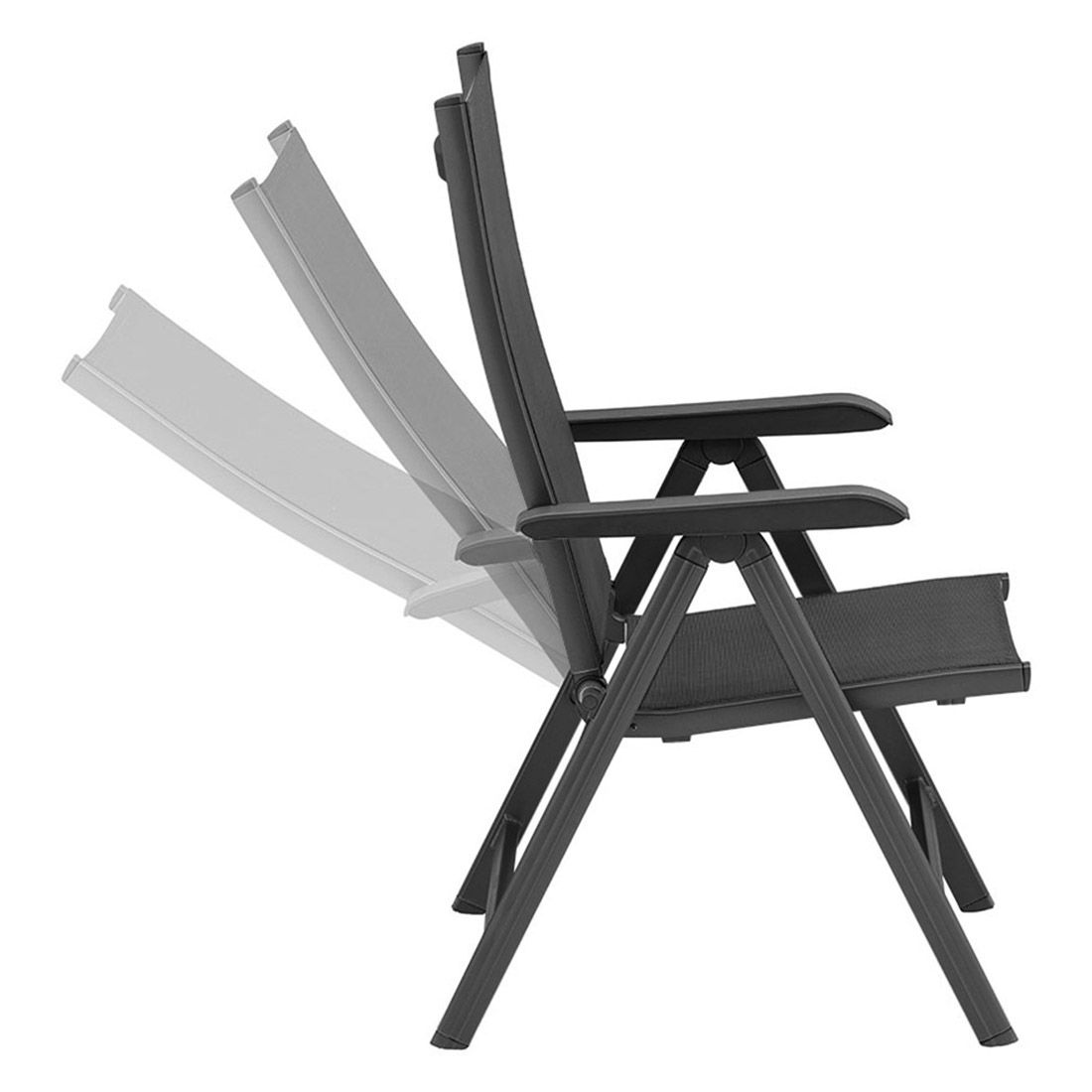 Kettler Basic Plus Gartenmöbelset 5-tlg. + Tisch 160x90cm