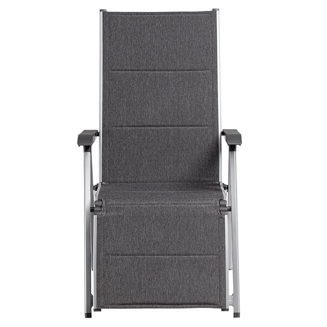 Kettler Basic Plus Padded Relaxliege Aluminium/Outdoorgewebe