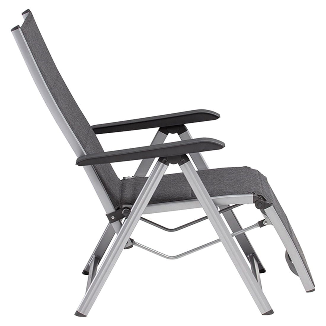 Kettler Basic Plus Padded Relaxliege Aluminium/Outdoorgewebe