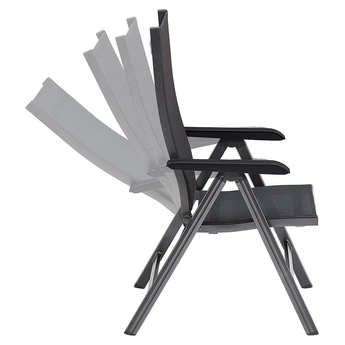 Kettler Basic+ Premium Gartenmöbel-Set 5-tlg. Tisch 160x90