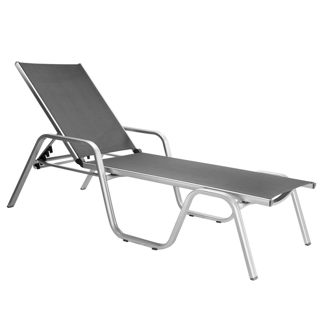 Kettler Basic Plus Gartenliege Aluminium/Outdoorgewebe