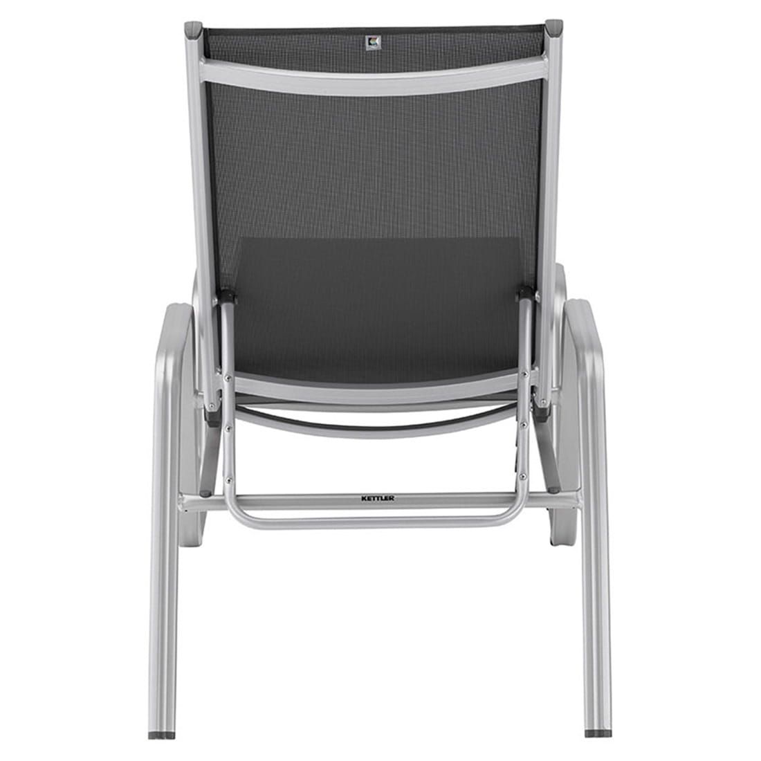 Kettler Basic Plus Gartenliege Aluminium/Outdoorgewebe