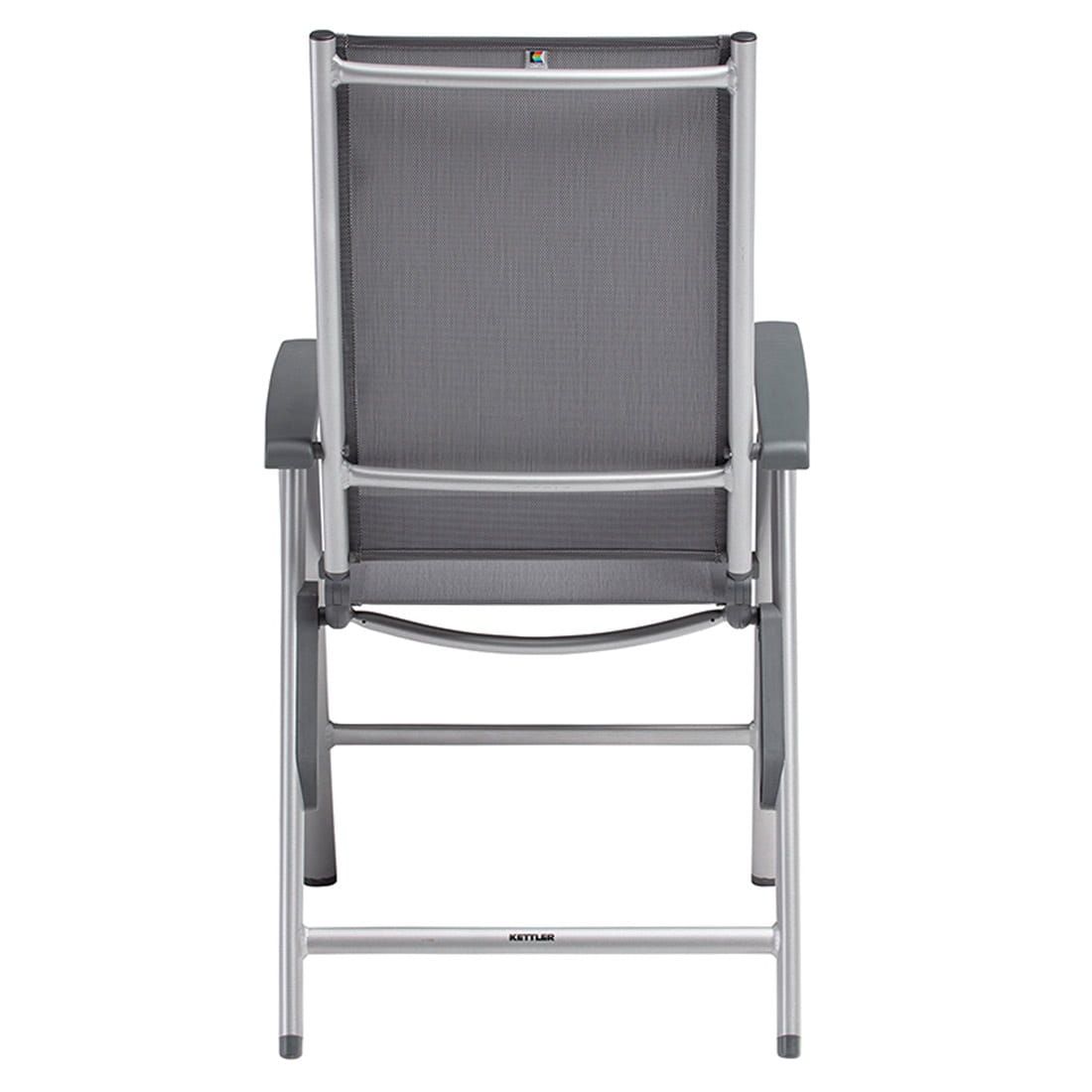 Kettler Cirrus Silver Line Klappsessel Aluminium/Outdoorgewebe