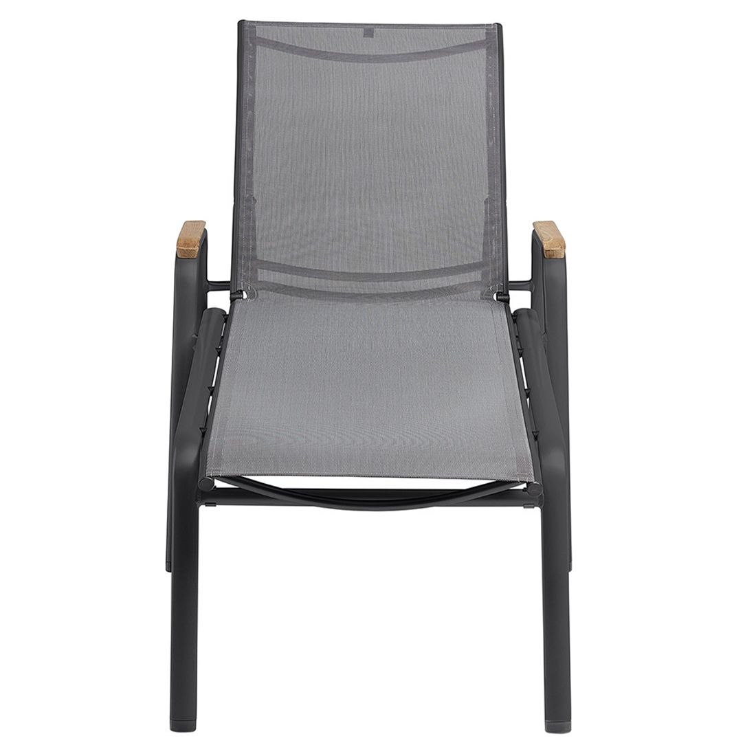 Kettler Cirrus Silver-Line Gartenliege verstellbar Aluminium/Outdoorgewebe