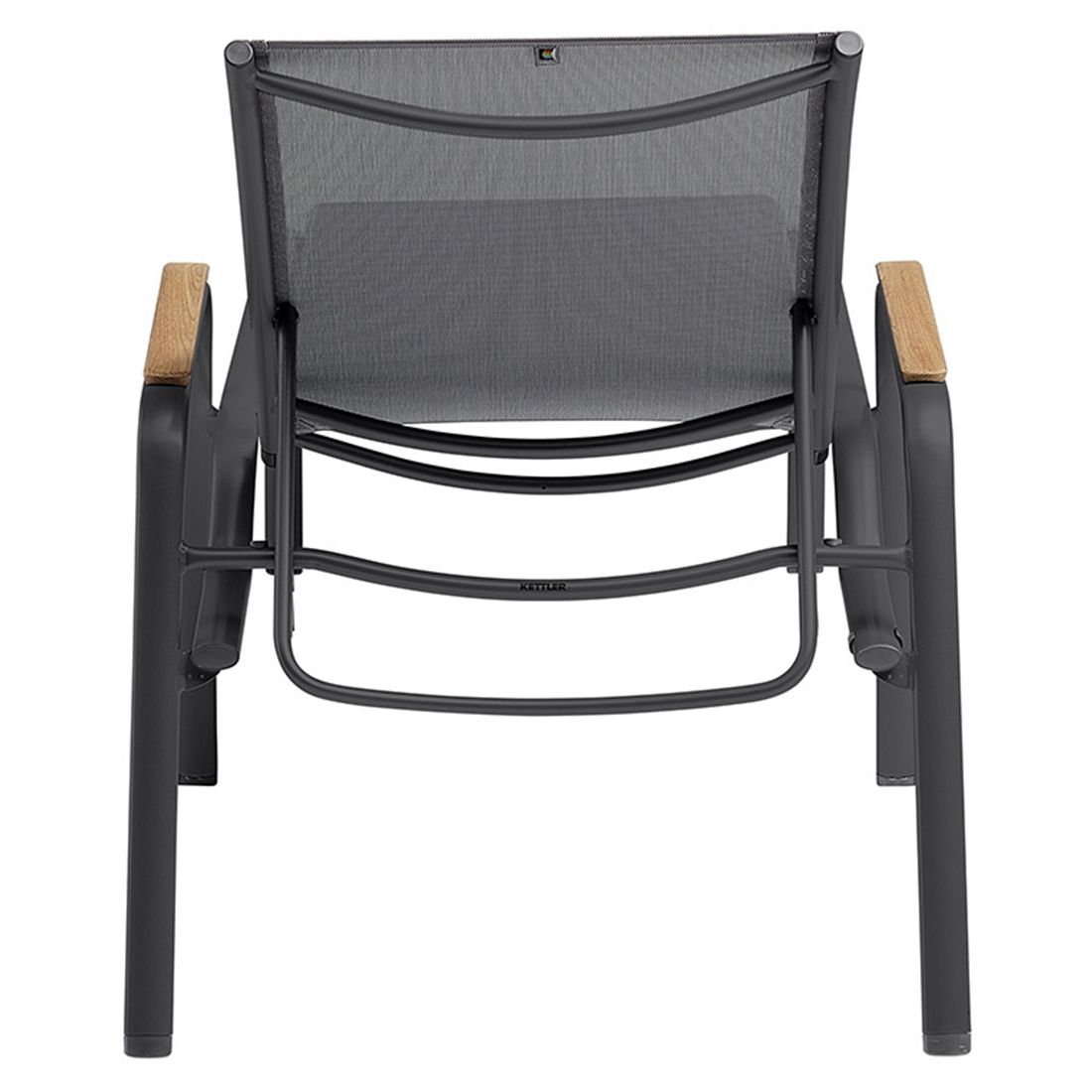Kettler Cirrus Silver-Line Gartenliege verstellbar Aluminium/Outdoorgewebe