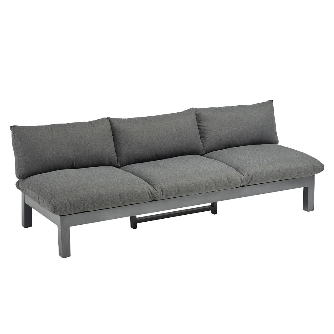 Kettler Comfort Bank/Liege Aluminium/Agora