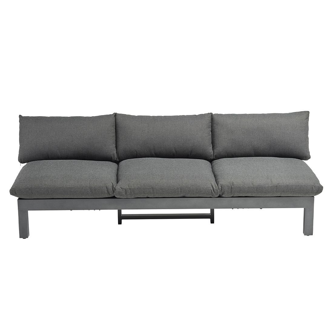 Kettler Comfort Bank/Liege Aluminium/Agora