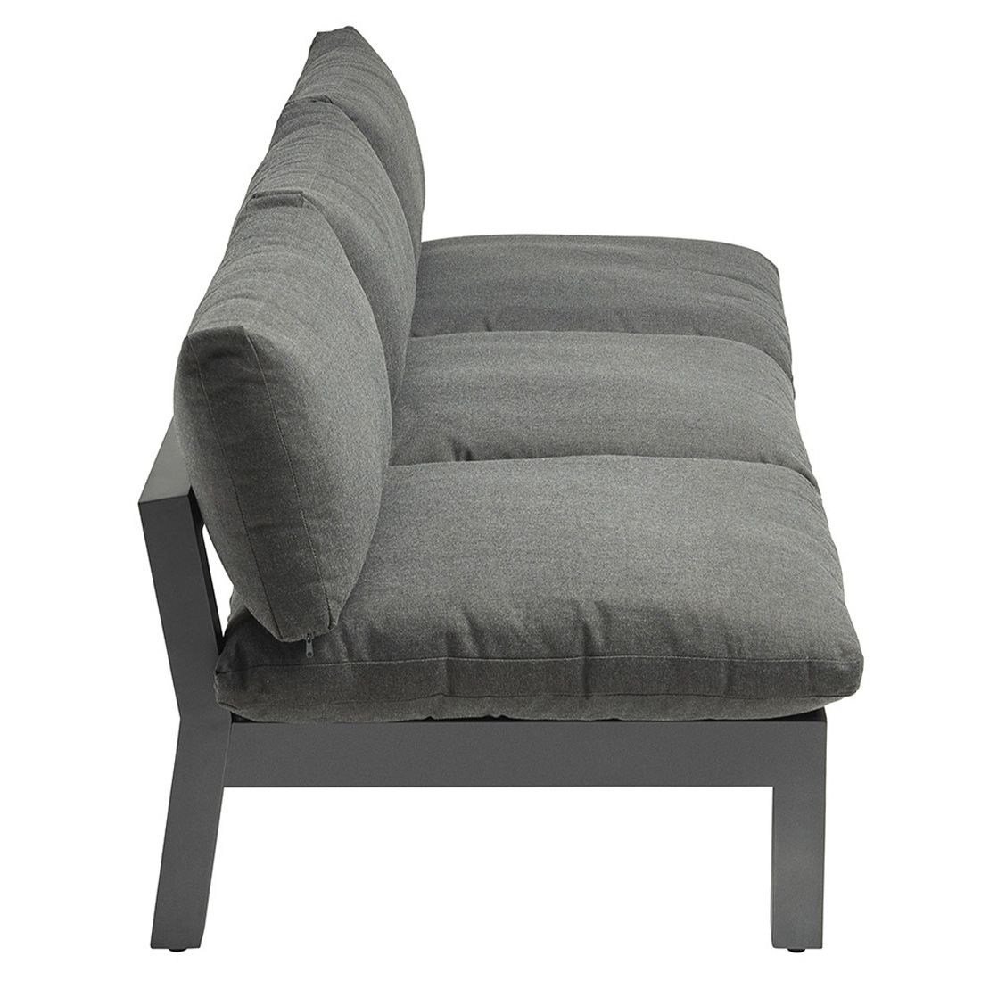 Kettler Comfort Bank/Liege Aluminium/Agora