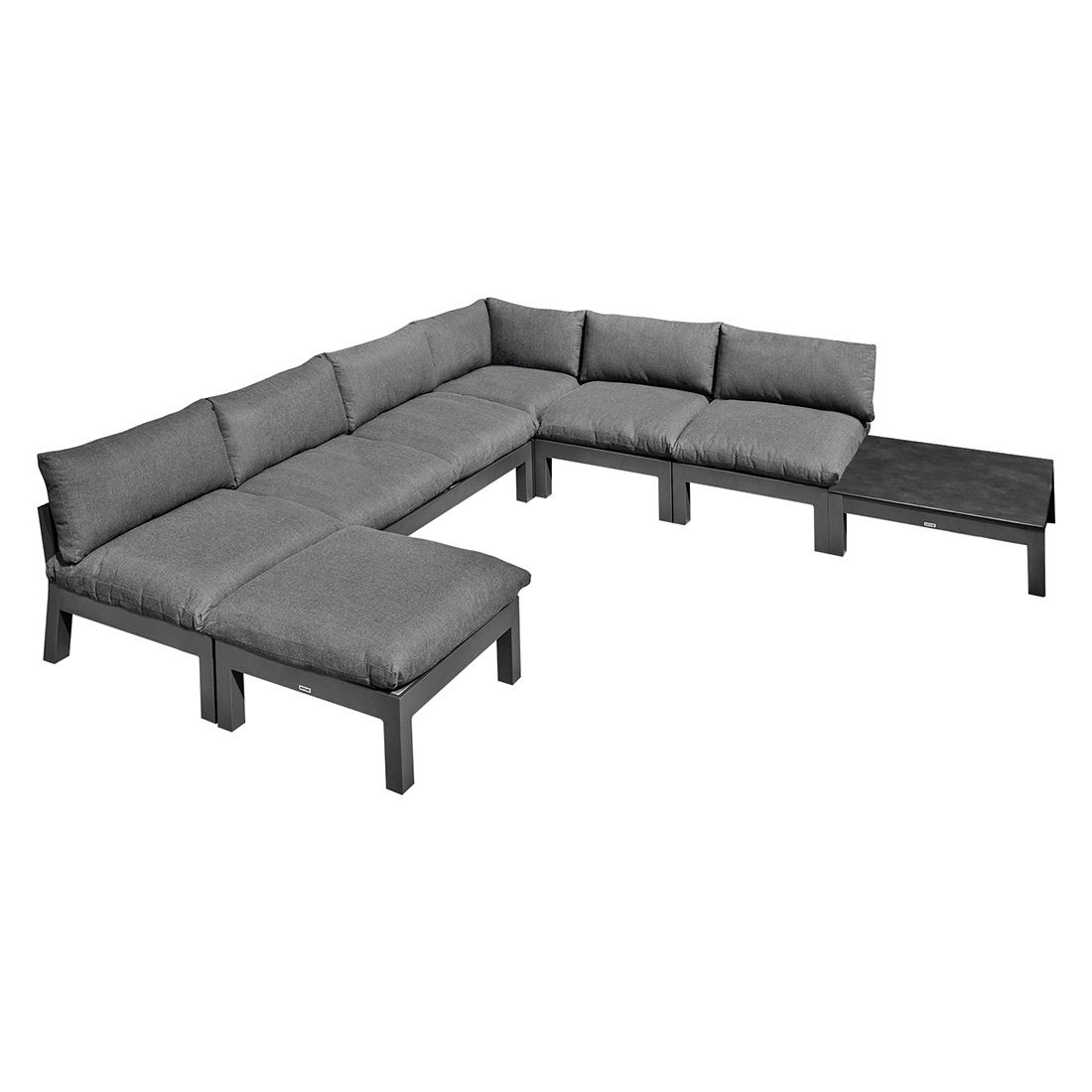 Kettler Comfort Ecklounge Aluminium/Agora