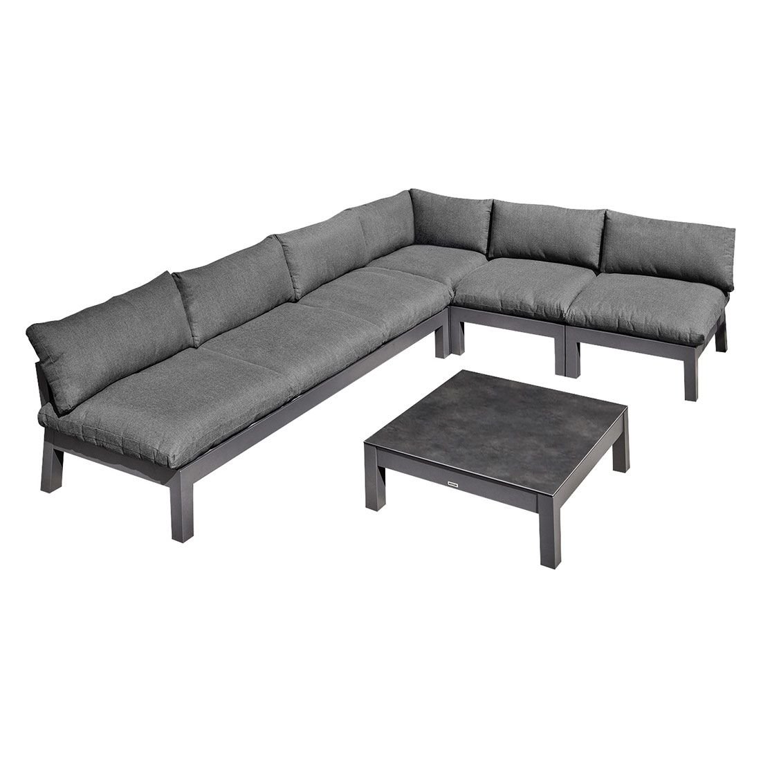 Kettler Comfort Ecklounge Aluminium/Agora
