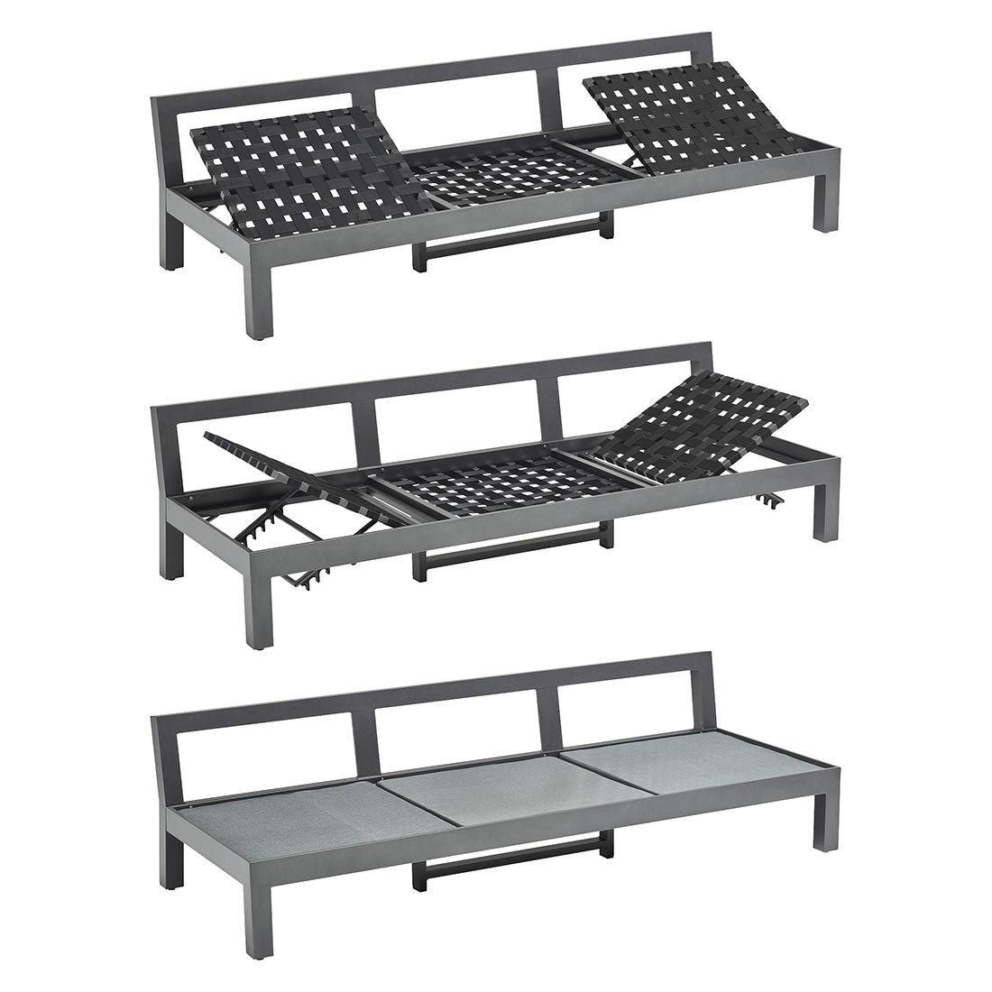 Kettler Comfort Ecklounge Aluminium/Agora