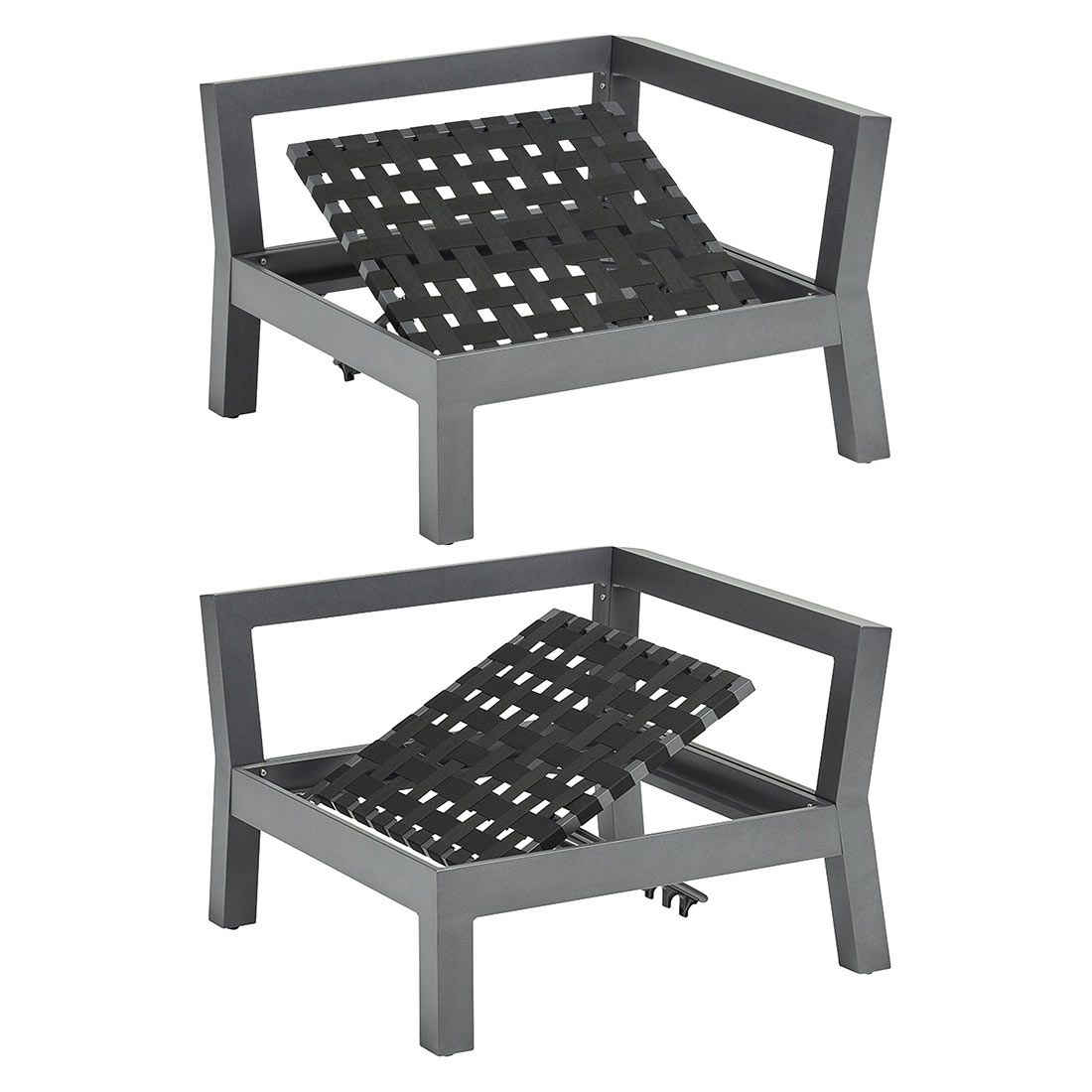 Kettler Comfort Ecklounge Aluminium/Agora