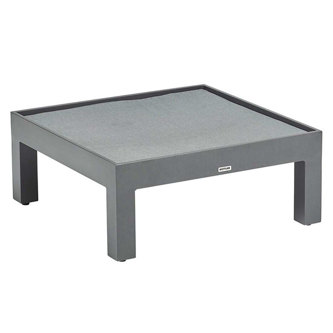 Kettler Comfort Hocker Aluminium/Agora