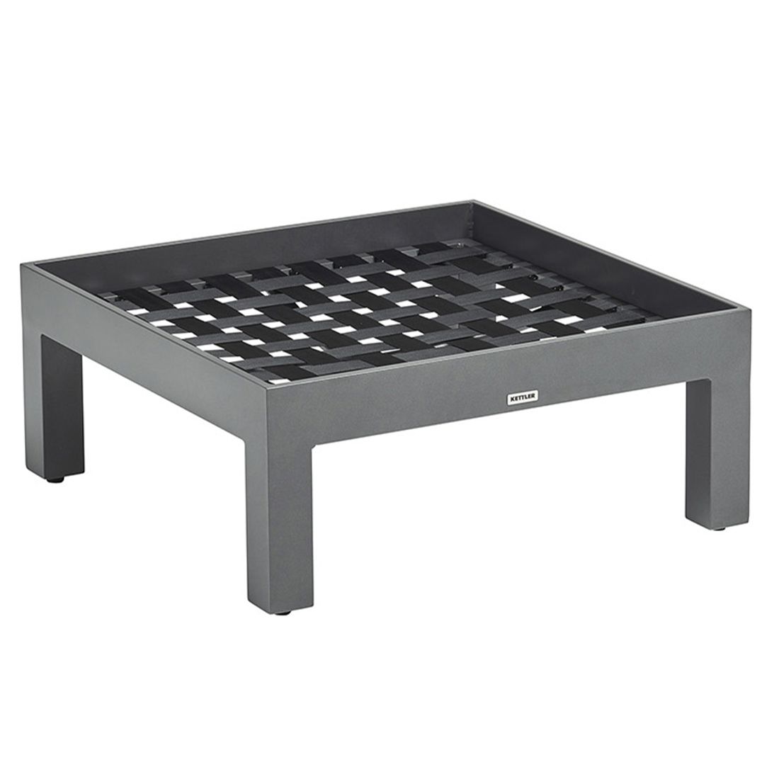 Kettler Comfort Hocker Aluminium/Agora