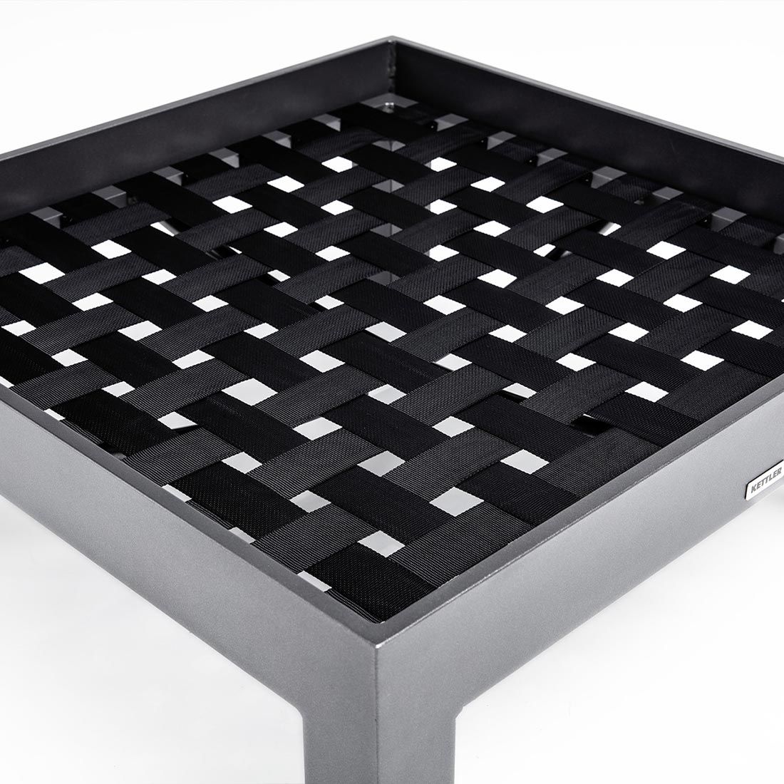 Kettler Comfort Hocker Aluminium/Agora
