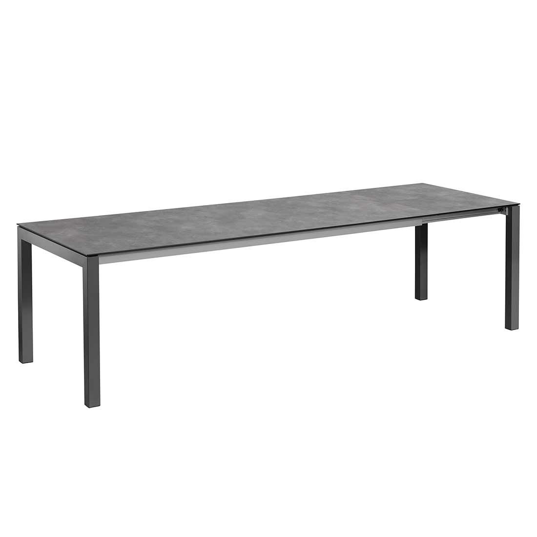 Kettler Cubic Ausziehtisch 210/270/330x95 cm Aluminium/HPL