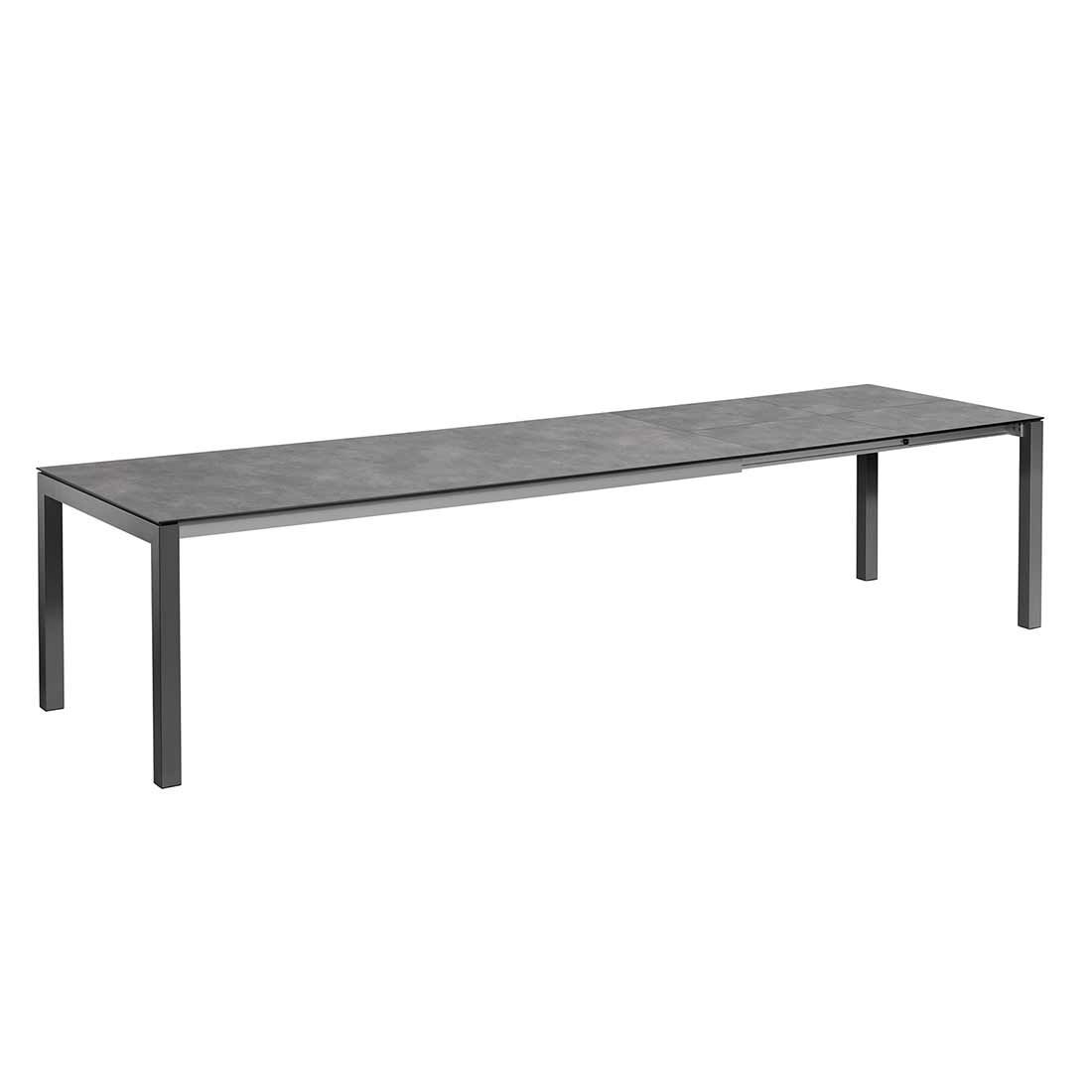 Kettler Cubic Ausziehtisch 210/270/330x95 cm Aluminium/HPL